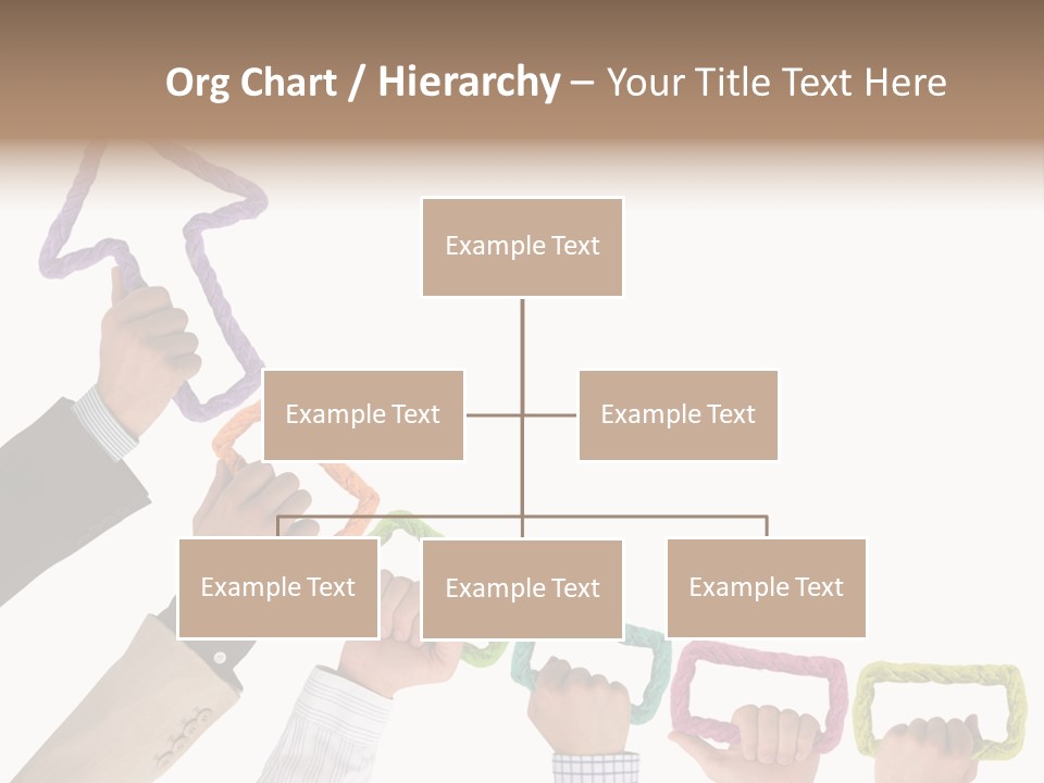 Trend Connection Blue PowerPoint Template
