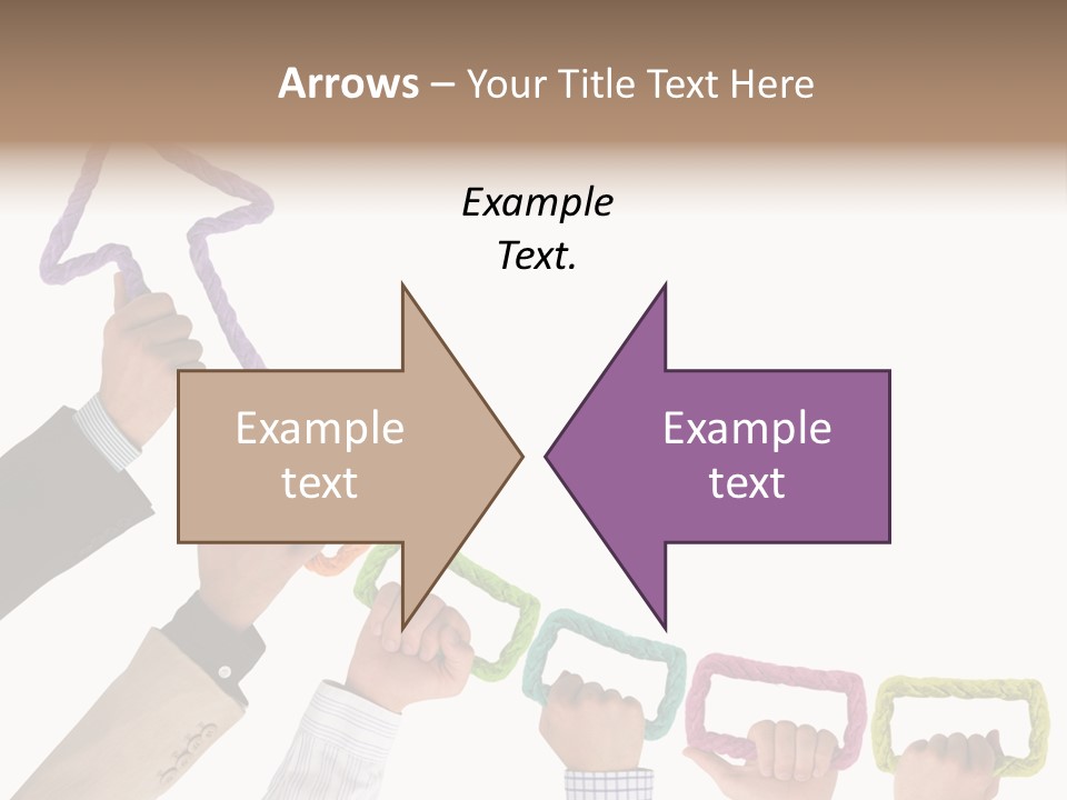 Trend Connection Blue PowerPoint Template