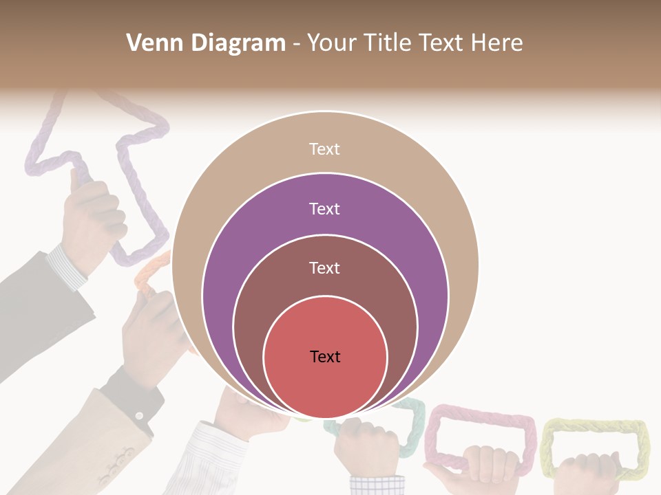 Trend Connection Blue PowerPoint Template