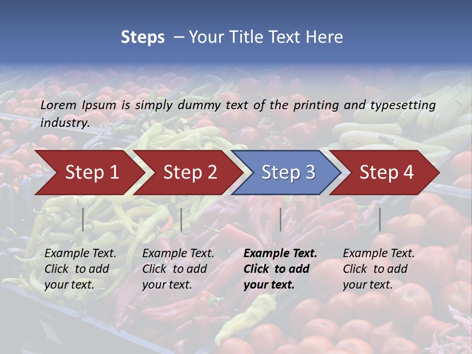 Zucchini Vegetarian Vitamins PowerPoint Template