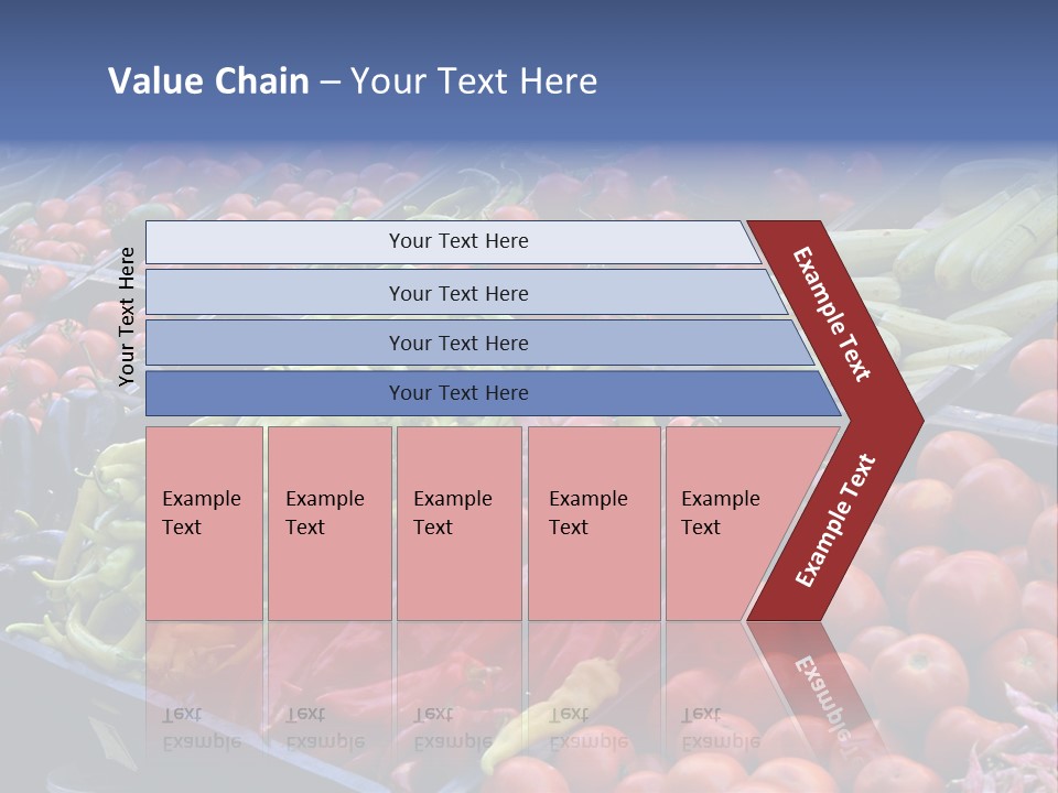 Zucchini Vegetarian Vitamins PowerPoint Template