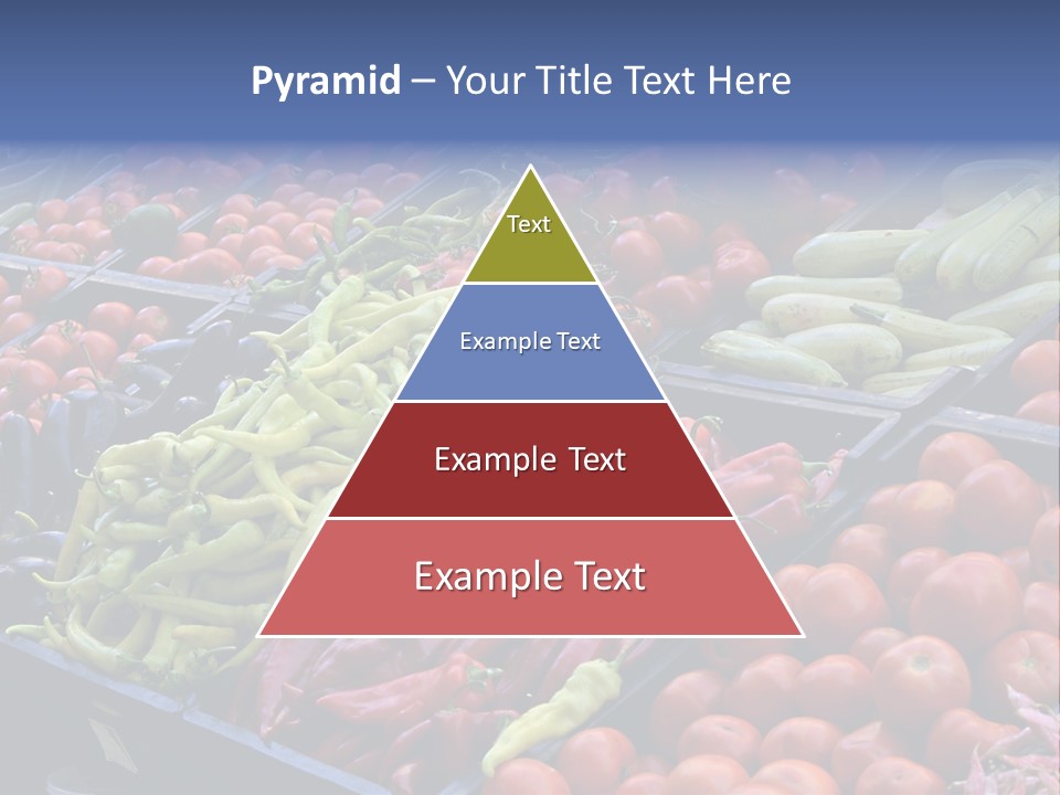 Zucchini Vegetarian Vitamins PowerPoint Template