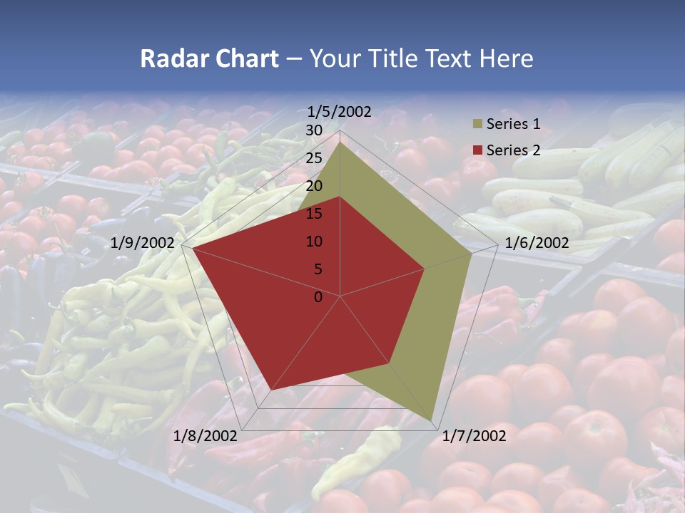 Zucchini Vegetarian Vitamins PowerPoint Template