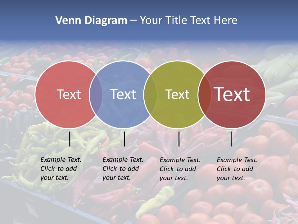 Zucchini Vegetarian Vitamins PowerPoint Template