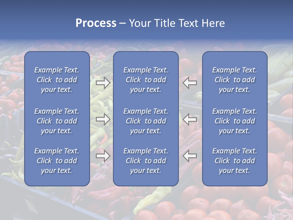 Zucchini Vegetarian Vitamins PowerPoint Template