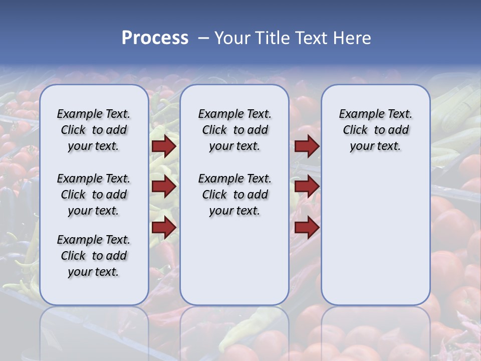 Zucchini Vegetarian Vitamins PowerPoint Template