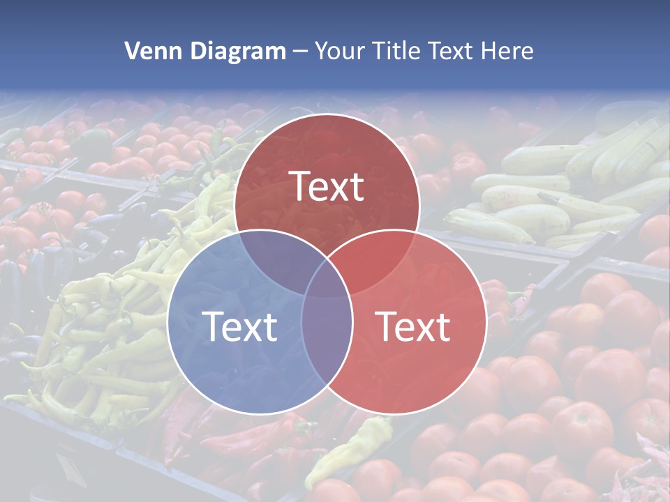 Zucchini Vegetarian Vitamins PowerPoint Template