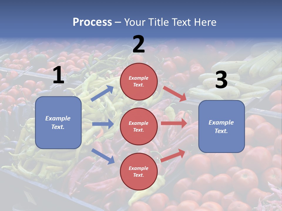 Zucchini Vegetarian Vitamins PowerPoint Template