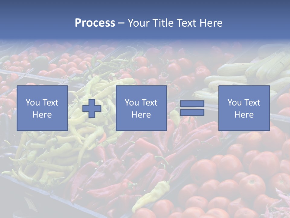 Zucchini Vegetarian Vitamins PowerPoint Template