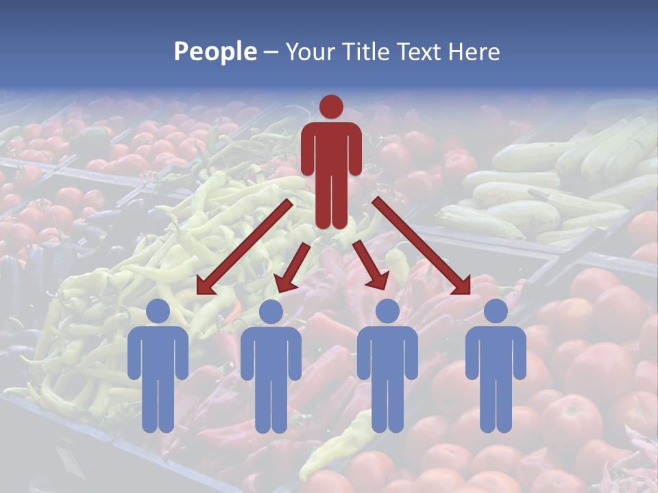 Zucchini Vegetarian Vitamins PowerPoint Template