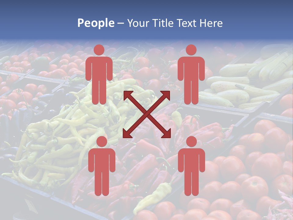 Zucchini Vegetarian Vitamins PowerPoint Template