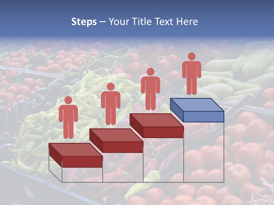 Zucchini Vegetarian Vitamins PowerPoint Template