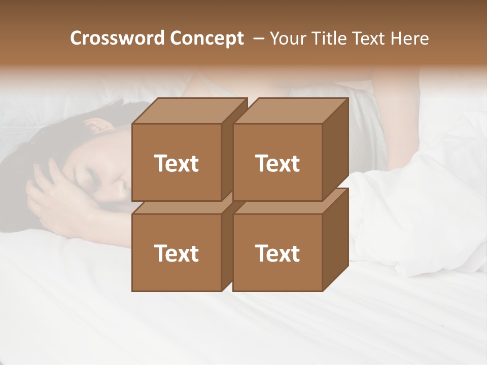 Unwell Stress Frowning PowerPoint Template