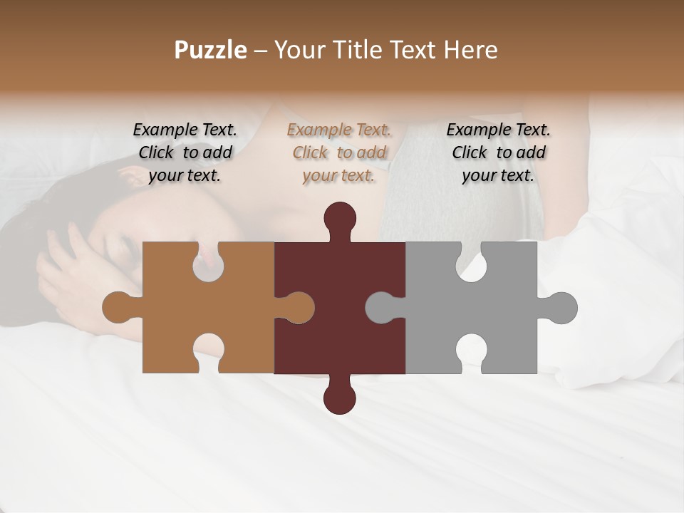 Unwell Stress Frowning PowerPoint Template