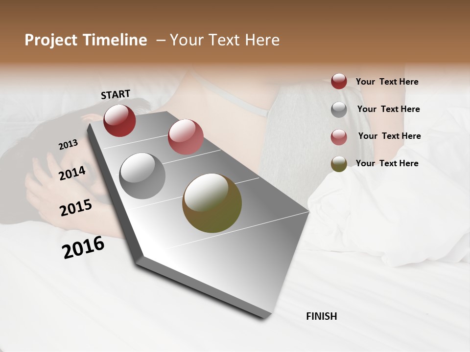 Unwell Stress Frowning PowerPoint Template