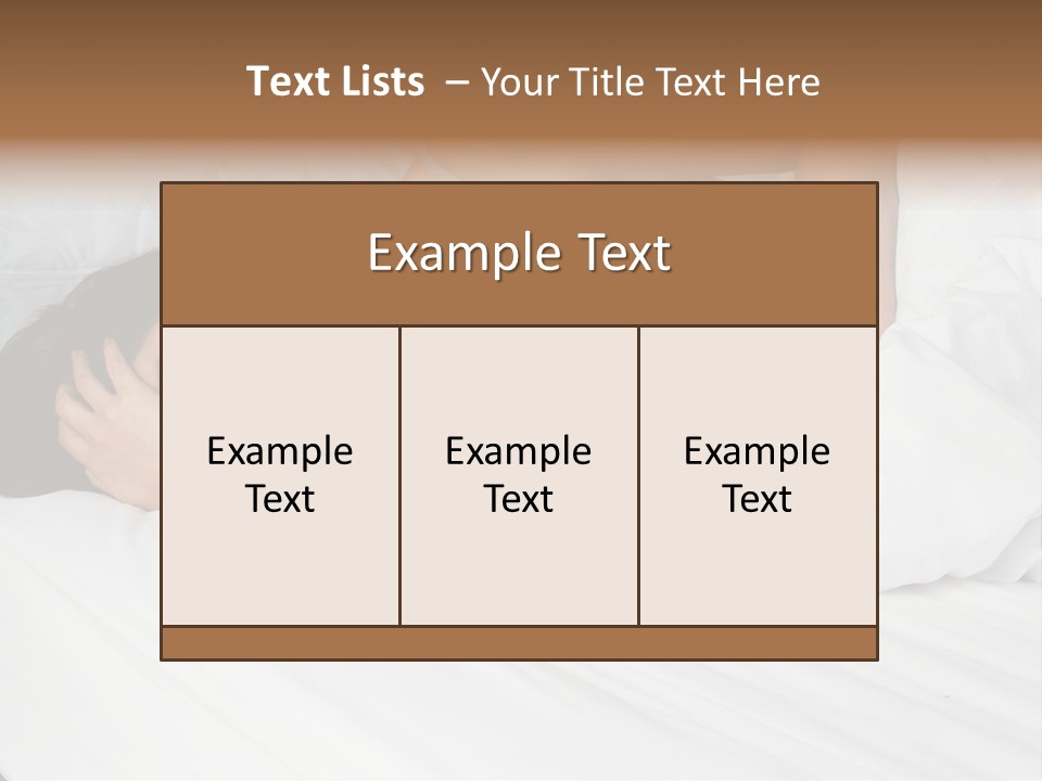 Unwell Stress Frowning PowerPoint Template