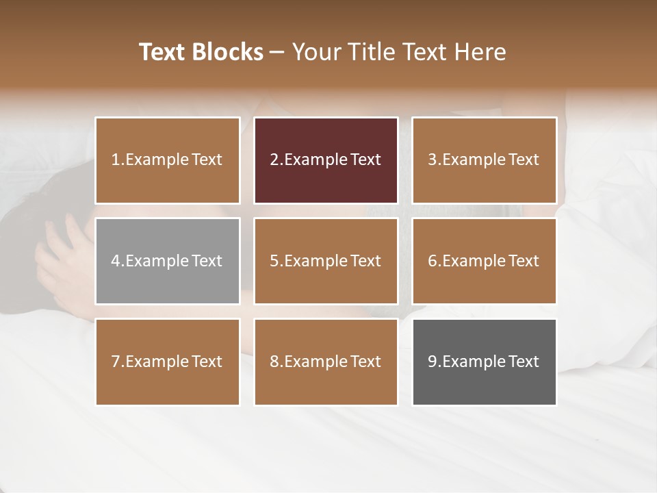 Unwell Stress Frowning PowerPoint Template