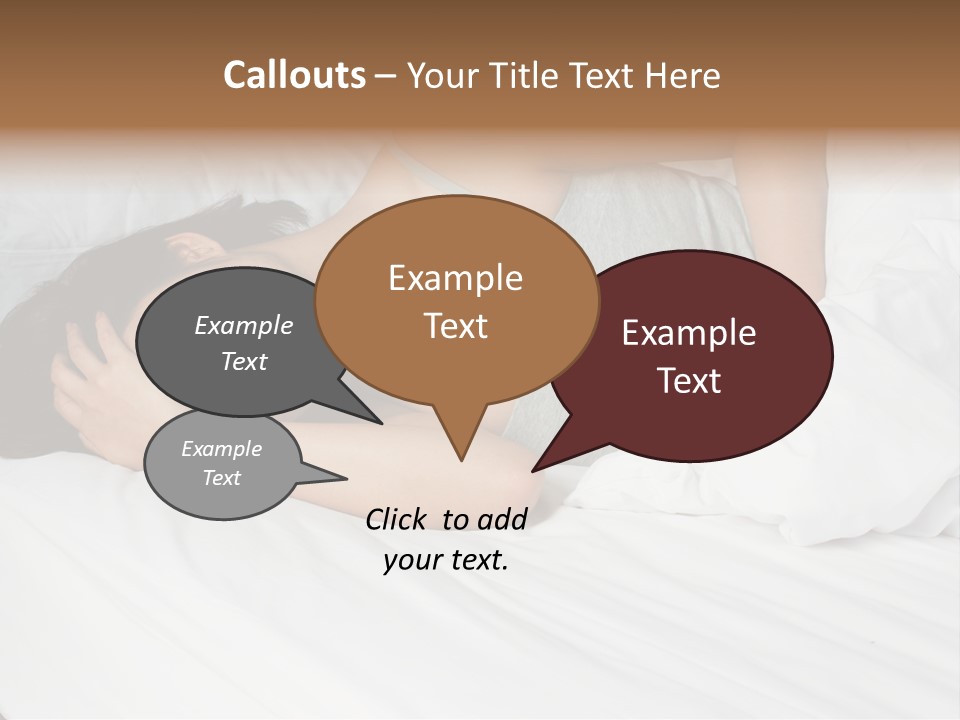 Unwell Stress Frowning PowerPoint Template