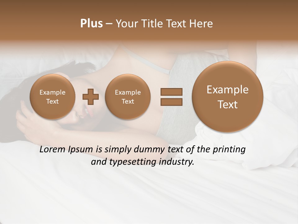Unwell Stress Frowning PowerPoint Template