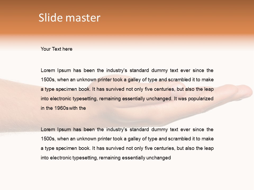 Conceptual Something Isolated PowerPoint Template