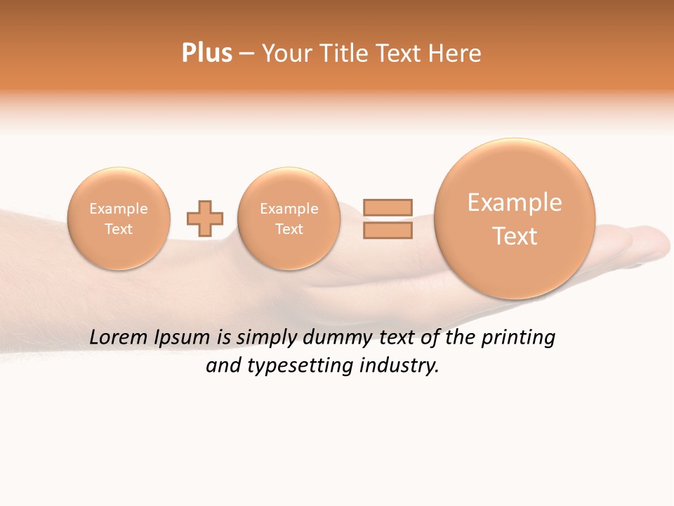 Conceptual Something Isolated PowerPoint Template