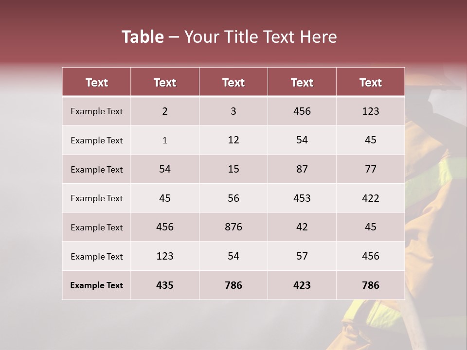 Yellow Background Gear PowerPoint Template
