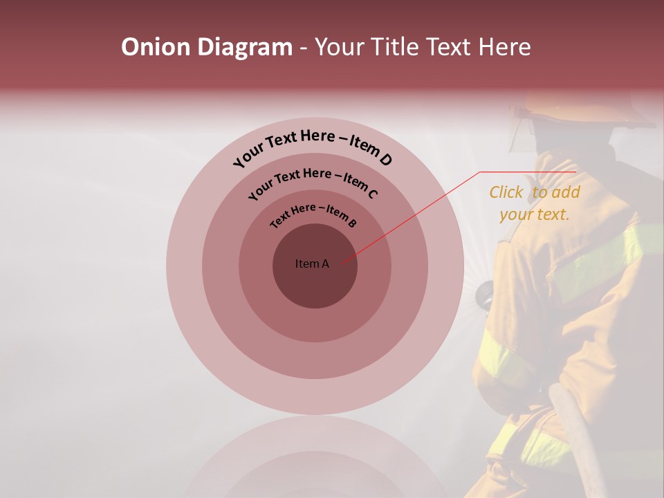 Yellow Background Gear PowerPoint Template