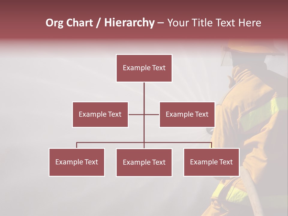 Yellow Background Gear PowerPoint Template