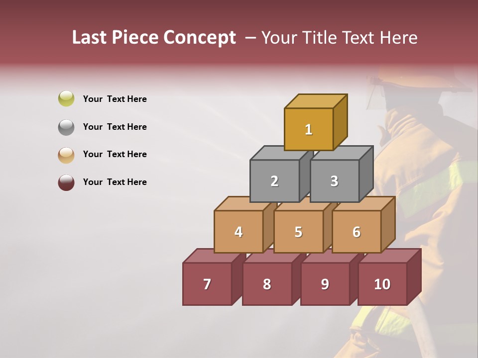 Yellow Background Gear PowerPoint Template