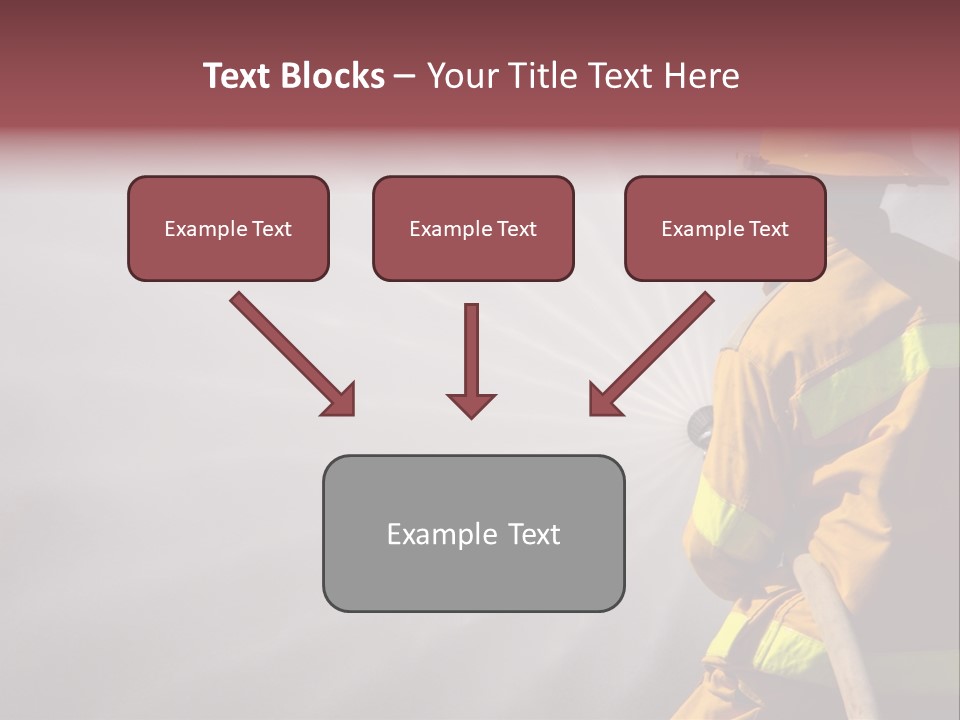 Yellow Background Gear PowerPoint Template