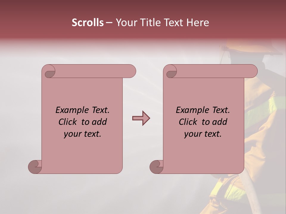 Yellow Background Gear PowerPoint Template