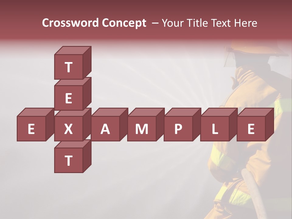 Yellow Background Gear PowerPoint Template