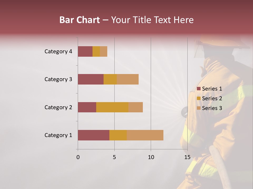 Yellow Background Gear PowerPoint Template