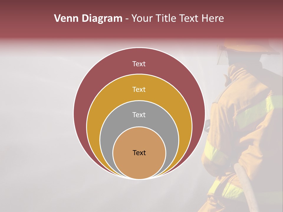 Yellow Background Gear PowerPoint Template