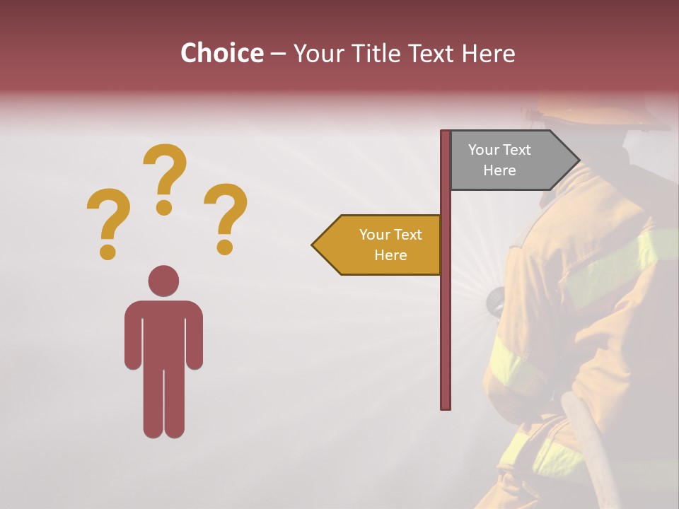 Yellow Background Gear PowerPoint Template