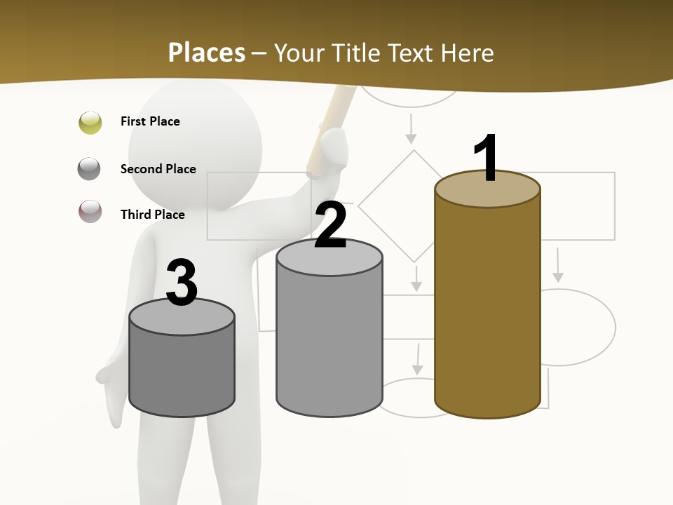 Research Workshop Man PowerPoint Template