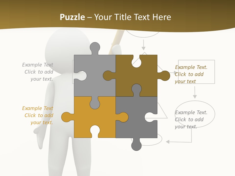 Research Workshop Man PowerPoint Template