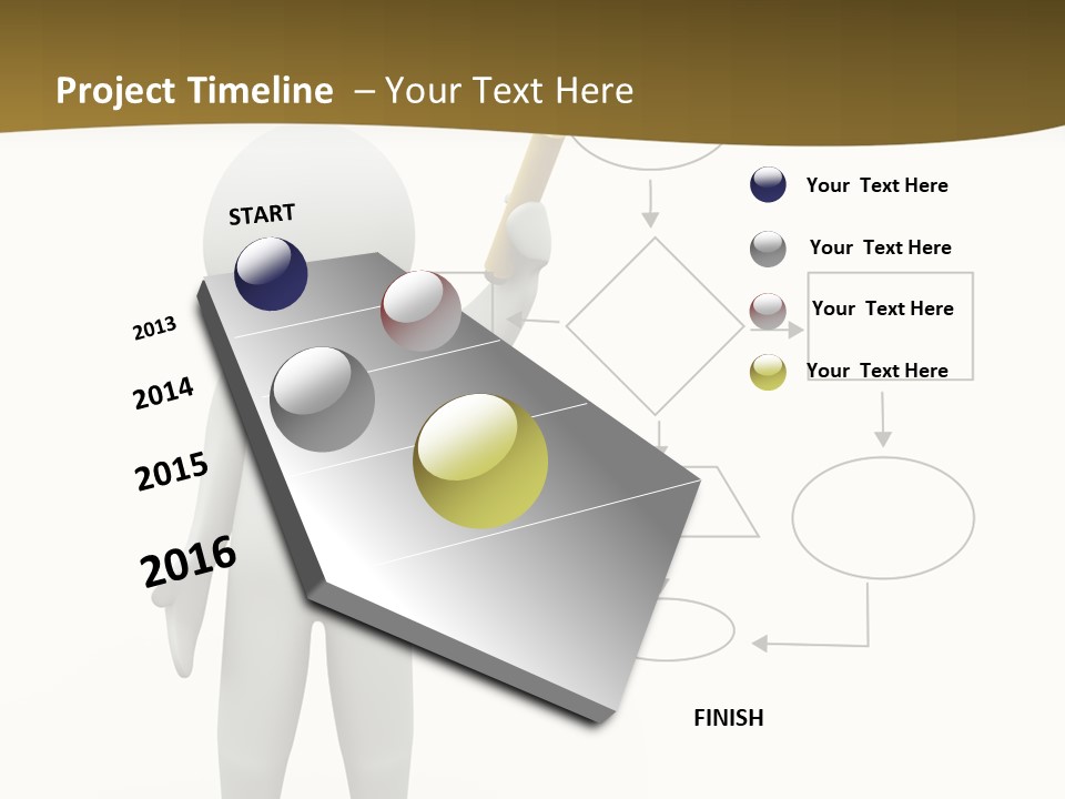 Research Workshop Man PowerPoint Template