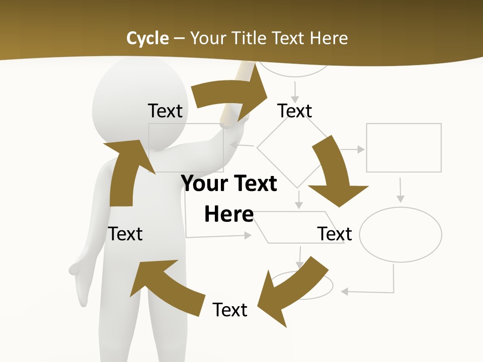 Research Workshop Man PowerPoint Template