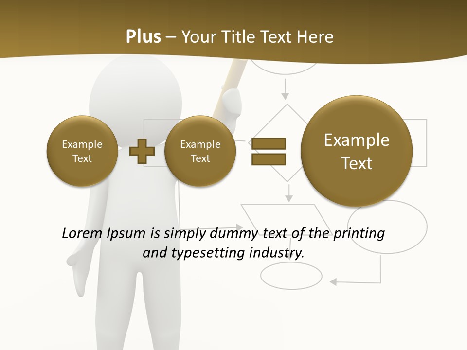 Research Workshop Man PowerPoint Template