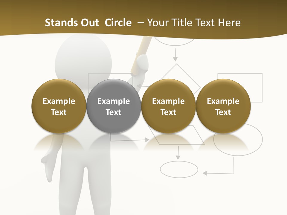 Research Workshop Man PowerPoint Template