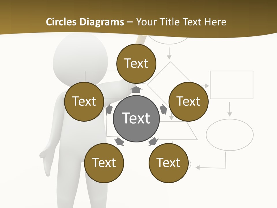 Research Workshop Man PowerPoint Template