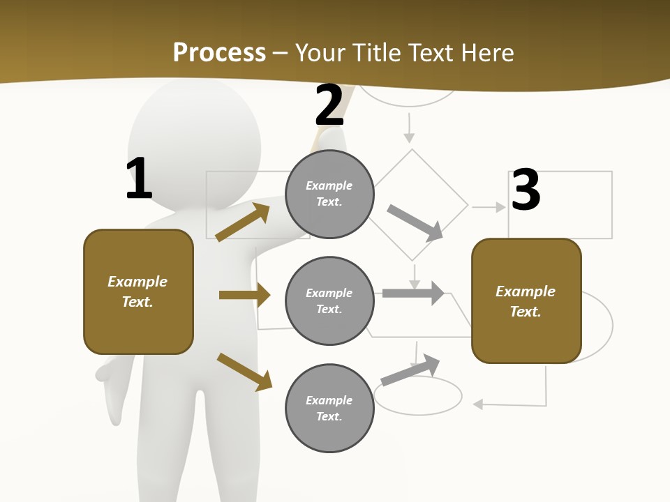 Research Workshop Man PowerPoint Template