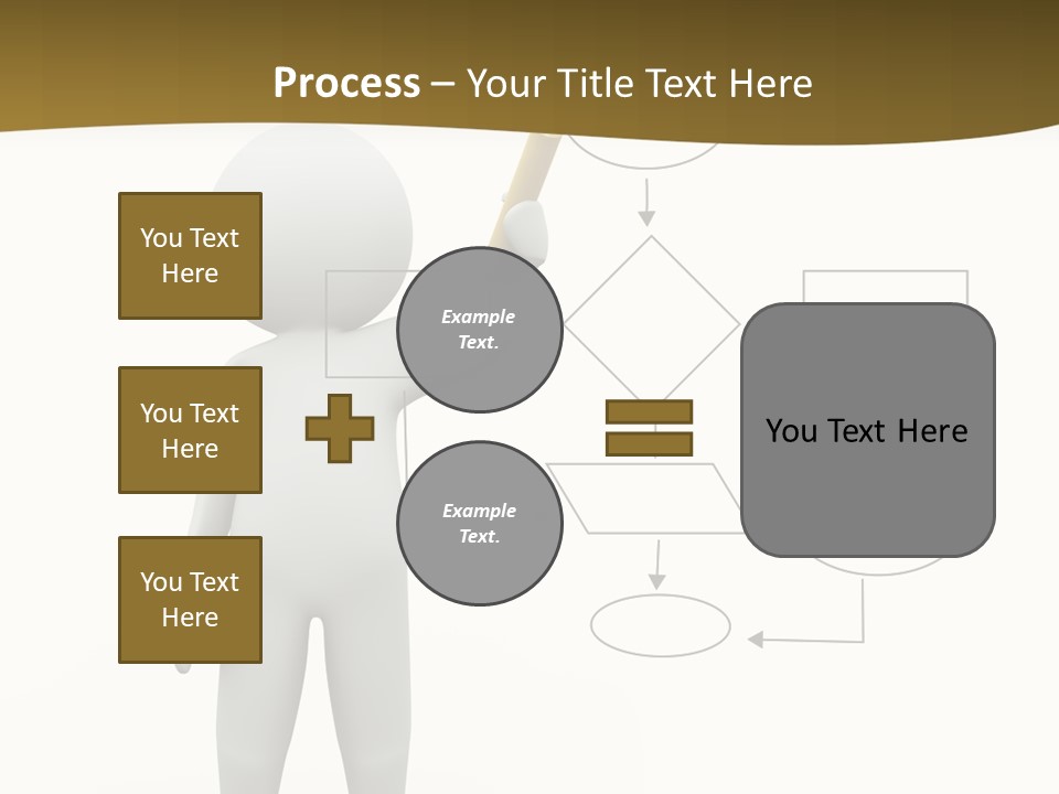 Research Workshop Man PowerPoint Template