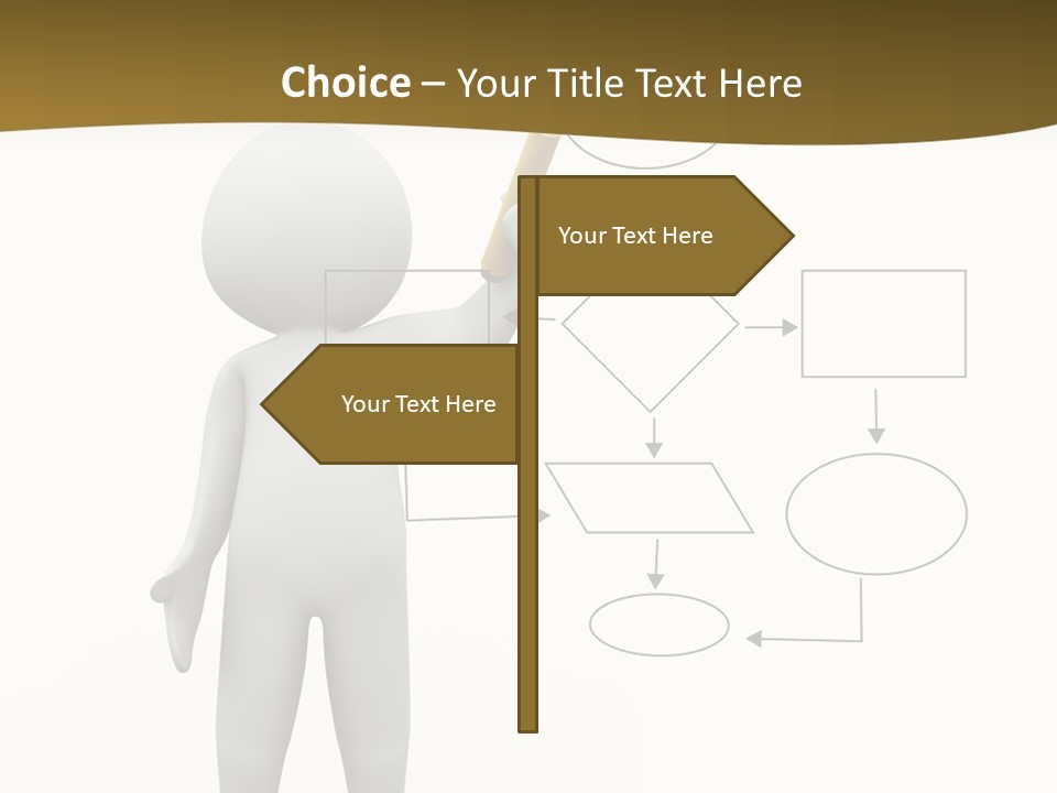 Research Workshop Man PowerPoint Template