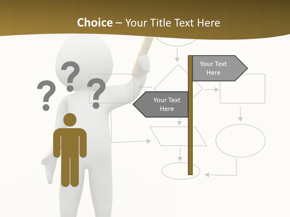 Research Workshop Man PowerPoint Template
