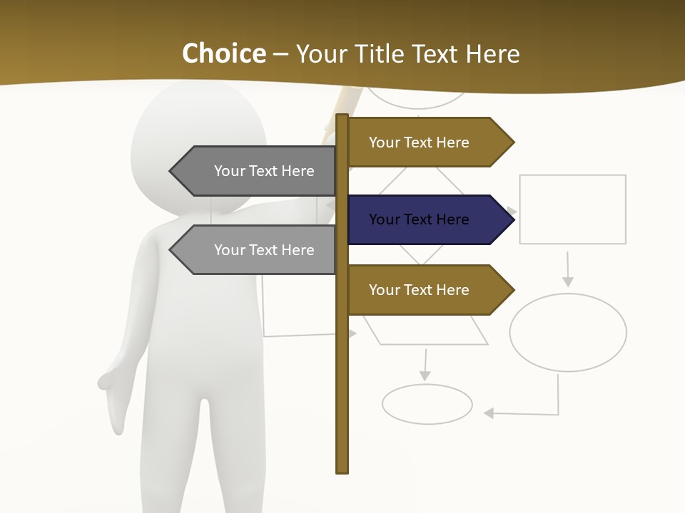 Research Workshop Man PowerPoint Template