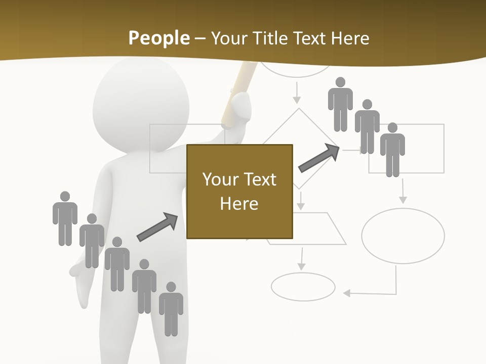 Research Workshop Man PowerPoint Template