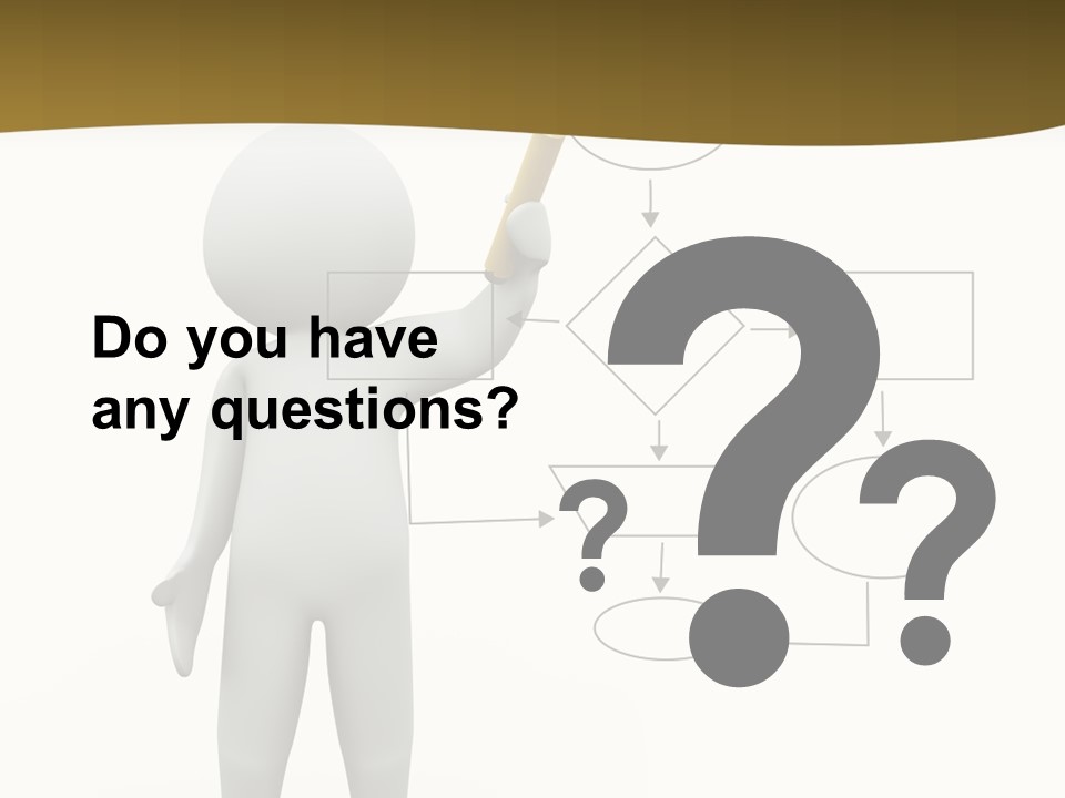 Research Workshop Man PowerPoint Template