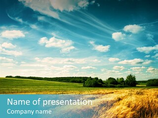 Rural Harvest Organic PowerPoint Template